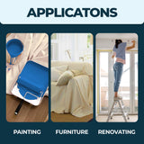 Cotton Dust Sheets – Large (3.6 × 1.3 m) for painting, furniture protection and renovating